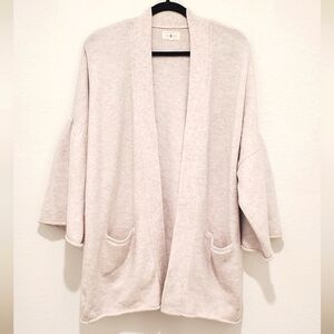 LOU & GREY | Oversized,Cozy Bell Sleeve Pocket Cardigan